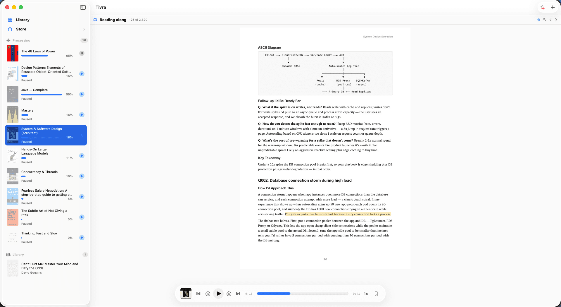 Tivra on Mac