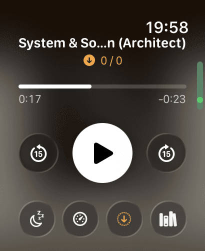 Tivra on Apple Watch