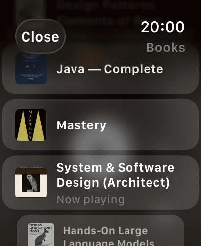 Tivra on Apple Watch
