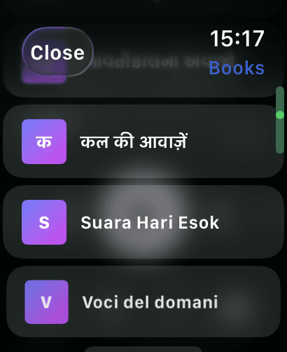TivraX on Apple Watch