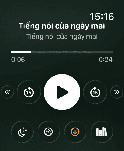 TivraX on Apple Watch